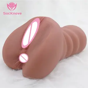 SacKnove 2024 New Hot Sale Lifelike Mini Doll Male Pocket Masturbator Tools Sex Toy Artificial Pussy Vagina For Man Masturbation