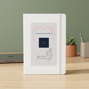 Quaderno a Spirale AmoreBell Formato A5, 100 Fogli, Copertina in Pelle, Rilegatura Termica, Stile Stampato, Organizer per Uso Scolastico - Product Image 2