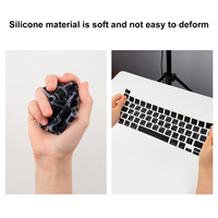 Cubierta de Teclado de Silicona Ucraniana de Alta Calidad con Diseño Europeo para MacBook Pro 13" 2020-2022 M2 M1 A2338 A2289 A2251, Pro 16" 2019 A2141