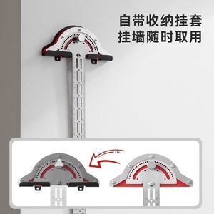Stainless Steel Angle <b>Edge</b> Ruler 180 Degree Adjustable Precision Measuring <b>Tool</b> For Woodworking And Drafting - Product Image 4