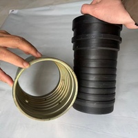 Connecteur de tuyau de pompe à béton en métal de bonne qualité 148 mm, fileté, à boucle interne, pour équipement de machinerie