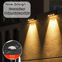 Applique murale solaire pour porche extérieur, ampoule LED étanche, éclairage automatique la nuit pour jardin, cour, balcon