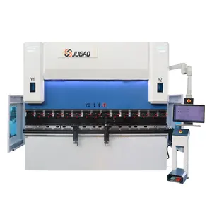 JUGAO S860 CNC rem tekan hidrolik pelat logam mesin tekuk produsen rem tekan hidrolik listrik