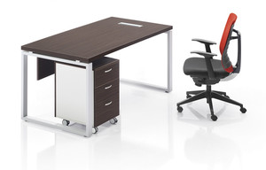 <span class=keywords><strong>Scrivania</strong></span> moderna del segretario dello scrittorio del computer dell'ufficio del personale economico - Product Image 3