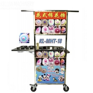 Máy bán hàng tự động sản xuất <span class=keywords><strong>BONBON</strong></span> Marshmallow đầu kẹo bông khí máy hoàn toàn tự động kẹo bông máy - Product Image 2