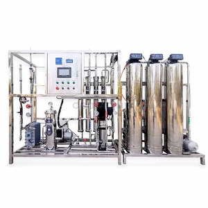 เครื่องกรองน้ำระบบ Reverse Osmosis ขนาด 500 ลิตรต่อชั่วโมง 1000 ลิตรต่อชั่วโมง  ทำจากสแตนเลส สำหรับการผลิตน้ำดื่มบรรจุขวด - Product Image 3