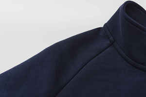 Veste universitaire classique en coton tricoté ajustée pour femmes, veste de baseball pour le lycée, fermeture éclair, manches longues décontractées, printemps automne - Product Image 6