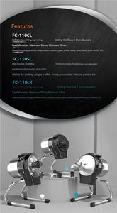 Picadora de Alimentos Comercial de Acero Inoxidable |   Cuchilla Antioxidante, Alimentación Continua para Puerro, Cebolla, Chile, Zanahoria - Product Image 3