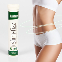Comprimés effervescents de Glucomannane de Konjac BIOCCHN pour la perte de poids chez la femme, boisson saine, OEM