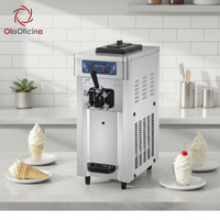 Machine à crème glacée molle professionnelle Si16TS à tête unique, automatique, de comptoir, pour usage commercial - Prix de gros