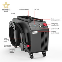 200W GS LASER Portable Portable Laser Machine De Nettoyage Pulse Fiber Laser Antirouille Nettoyant sur Bois Pierre Métal Prix Usine