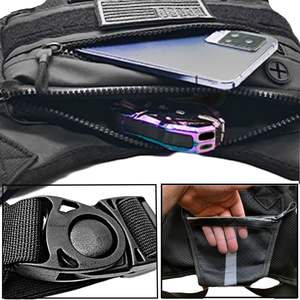 Muestra Gratuita de Bolsa Táctica para Pecho, Porta Radio, Chaleco Táctico, Bolsa Utilitaria para Hombres y Mujeres - Product Image 3