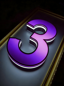 Letrero de Letras LED RGB Acrílicas con Diseño Personalizado Gratuito para Decoración de Logotipos de Negocios, Bares, KTV, Tiendas, Interiores y Exteriores - Product Image 2