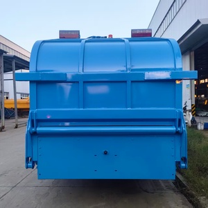 Fournisseur chinois, vente directe d'usine, camions à ordures 4x2 de 10 mètres cubes à bas prix / camions à ordures compacteurs. - Product Image 6