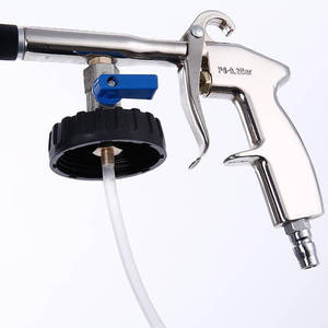 Pistolet de nettoyage pneumatique, pistolet de nettoyage de voiture Turbo à haute pression Dispositif de nettoyage intérieur de voiture Bouteille de grande capacité de garniture de moteur - Product Image 4