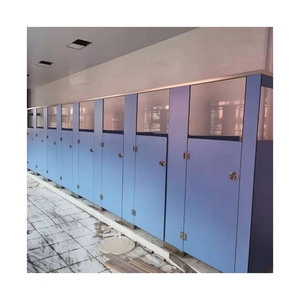 Cabins Popular Hot Fireproof Hpl Toilet Bathroom Shower Cabins Public Shower Rooms