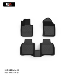 Tapis de sol de voiture GA ECO 3D TPE pour <span class=keywords><strong>Volvo</strong></span> S90 2017-2025, faciles à nettoyer, sur mesure, accessoires de voiture de luxe - Product Image 1