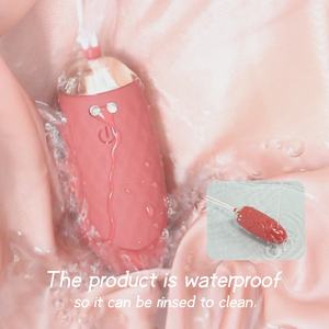 USB wiederauf lad bares kabelloses Bullet Vibrator Eiförmiges vibrierendes Sex produkt mit Fernbedienung - Product Image 4