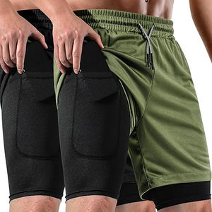 Summer <b>Men's</b> Sports <b>Shorts</b> <b>4</b>-Way Stretch Elastic Waist Quick Dry Windproof Breathable Custom Logo Mid Waist Beach Surf Running - Product Image 5