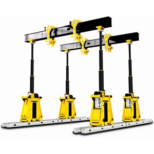 גובה הרמה מתכווננת הידראולי מערכת 100 200 300 400 500 טון טלסקופי צילינדר הידראולי gantry - Product Image 2