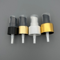 18 20 24/410 Or Argent Aluminium Crème Traitement Pompe Luxe Cosmétique 18mm 20mm 24mm Sérum Bouteille Pompe Corps Lotion Pompe