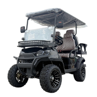 Voiturette de golf électrique certifiée CE de haute qualité Sièges confortables Batterie de buggy extérieure Produit en nouvel état