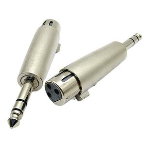 อะแดปเตอร์แปลงเสียงสเตอริโอ 3 คอร์ ขนาด 6.35 มม. แบบสองโทนเสียง เป็นหัวต่อ CANNON ตัวเมีย 6.5 มม. - Product Image 2