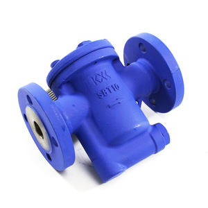 Piège à seau inversé électrique de sécurité à vapeur à bride en acier moulé WCB - Product Image 2