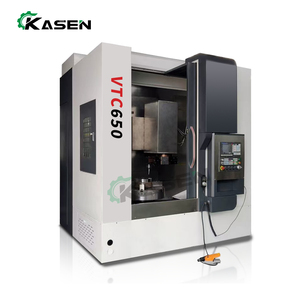 Độ chính xác cao CNC máy tiện đứng với tốc độ cao đường kính lớn gia công kim loại vtc650 dọc CNC máy tiện - Product Image 1