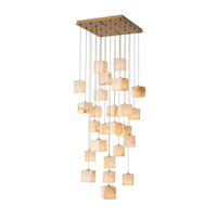 Luminaire moderne pour hall d'entrée, escalier, grand luminaire suspendu, luxe, alabâtre espagnol naturel, luminaire linéaire suspendu