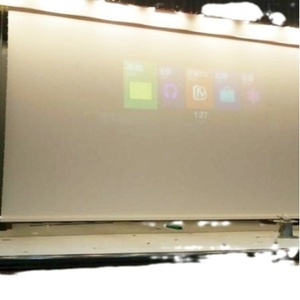 Portable 16:9 Format Roll-Up Electric Soft Curtain Simple Outdoor Projector <strong>Screen</strong> Engineering Folding <strong>Screen</strong> - Product Image 6