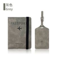 Cartera de Pasaporte Rectangular de PU con Diseño Artístico de Lujo, Bloqueo RFID Múltiple, Logotipo Personalizado al por Mayor, Moderna, para Graduación, con Etiqueta