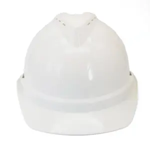 Site Construction Breathable Anti-smash Anti-pressure Helmet Puncture-resistant ABS Plastic Fire Safety Helmet Anti-side Impact
