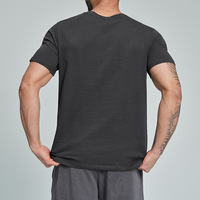 Comfortabel Hot Sale Custom logo T-shirt Bestseller Meerdere Kleuren Body Fit T-shirt Simpele Polyester T-shirt Heren