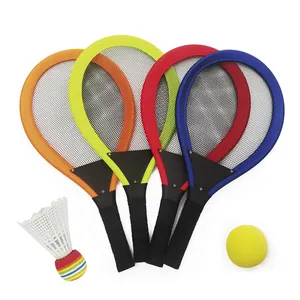 Sport 54Cm Badmintondoek Strand Plastic Tennis Racket Set Speelgoed Voor Kinderen