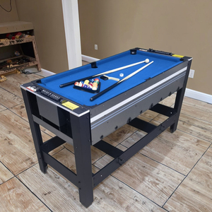 Table <span class=keywords><strong>multi</strong></span>-<span class=keywords><strong>jeux</strong></span> pivotante 4 en 1-Ensemble de tables de <span class=keywords><strong>jeux</strong></span> combinées 54 "pour enfants, adultes-Table de sport d'arcade intérieure et extérieure - Product Image 6