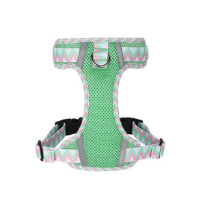Summer Edition <span class=keywords><strong>Dog</strong></span> Leash Vest Solid Pattern Polyester Chest Button Closure <span class=keywords><strong>Wholesale</strong></span> <span class=keywords><strong>Pet</strong></span> Supplies Colorful Soft Harness - Product Image 6