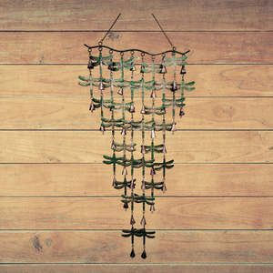 Campanas de Viento Colgantes con Diseño de Libélula, Decoración para Jardín, Patio, Balcón, Porche - Product Image 1