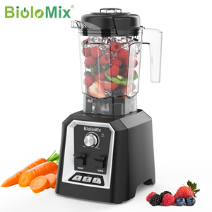 Blender professionnel de comptoir 2200W, robot culinaire de qualité commerciale avec contrôle de vitesse progressif <span class=keywords><strong>et</strong></span> interrupteur de sécurité pour la cuisine - Product Image 1