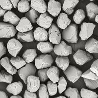 Poudre de diamant synthétique de qualité industrielle revêtue de cuivre et diamants de grande taille pour les forets miniers