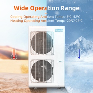Sistema de Aire Acondicionado Central Multisplit con Bomba de Calor para Uso en Hogares, Hoteles y Exteriores, Alta Eficiencia, Frecuencia Variable, WiFi - Product Image 3