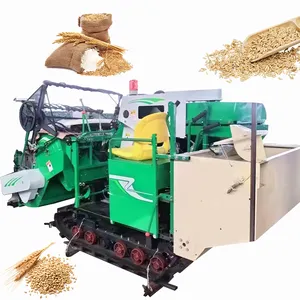 Machine de récolte de blé au Pakistan