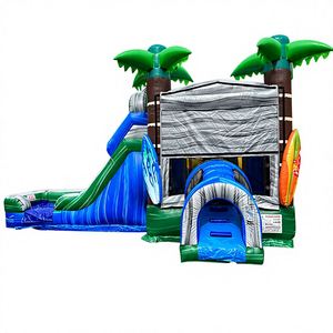Castillo Inflable de PVC Ecológico con Capacidad para 500 kg para Uso Comercial - Product Image 1