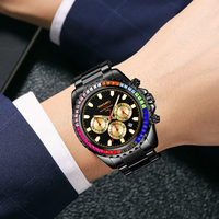 Reloj de Lujo para Hombre Skmei 9356, Correa de Acero Inoxidable, Resistente al Agua 3ATM, Movimiento de Cuarzo, Esfera de Cristal Luminoso, Diseño Antiguo, Simple y con Dibujos Animados