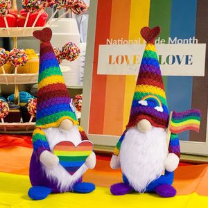 LGBTQ arcobaleno orgoglio nuovo cuore colorato senza volto Gnome Doll dolce santo <span class=keywords><strong>bambini</strong></span> vacanza <span class=keywords><strong>per</strong></span> la vetrina - Product Image 4