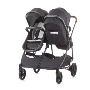 Doppia Passeggino Doppio Passeggino Del Bambino Passeggino con Seduta Reversibile Convertibile a Navicella - Product Image 2