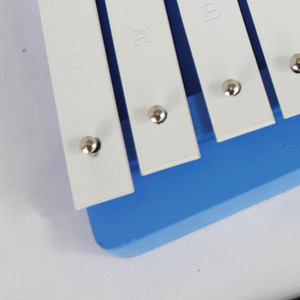 Xylophone Orff en aluminium à 13 plaques blanches, instrument de percussion à 13 tons, vente en gros - Product Image 2