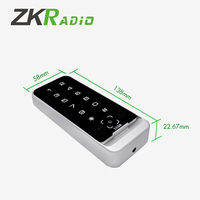 Lector de Códigos QR ZKRadio, Lector de Tarjetas NFC IC MF, Control de Acceso a Puertas, USB RS485 Wiegand, Escáner QR 1D 2D, Máquina de Control de Acceso