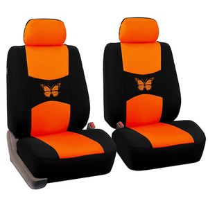 Fashionable 2-Seat Car Cover Universal Luxury Interior Accessory for Women Cloth Material
