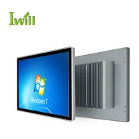 PC industriel sans ventilateur de 15 pouces avec écran tactile capacitif, support de montage VESA, ordinateur embarqué I5 en stock